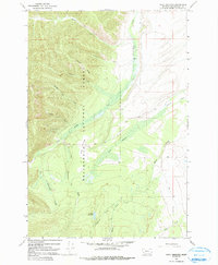 Isaac Meadows 1966 topographic map thumbnail