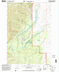 Isaac Meadows 1997 topographic map thumbnail