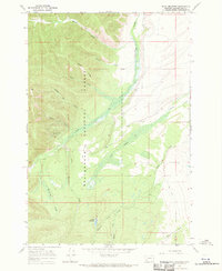 Isaac Meadows 1966 topographic map thumbnail