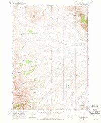 Island Butte 1965 topographic map thumbnail
