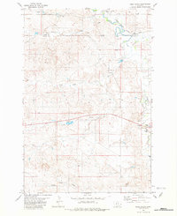 Ismay South 1981 topographic map thumbnail