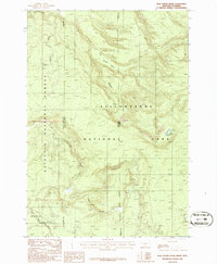 Jack Straw Basin 1986 topographic map thumbnail