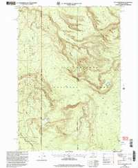 Jack Straw Basin 2000 topographic map thumbnail