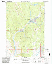 Jackson Hill 1997 topographic map thumbnail