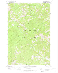 Jakie Creek 1970 topographic map preview