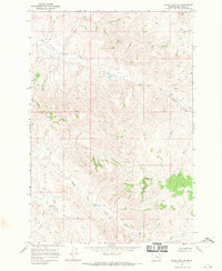 Jeans Fork NW 1967 topographic map preview
