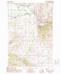 Jefferson Island 1987 topographic map thumbnail