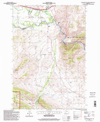 Jefferson Island 1996 topographic map thumbnail