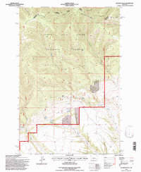 Jellison Place 1995 topographic map thumbnail