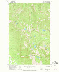 Jewel Basin 1964 topographic map thumbnail