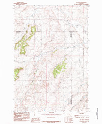 Jim Creek 1985 topographic map preview