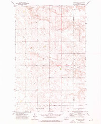 Johnnys Hill 1973 topographic map thumbnail