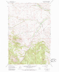 Johnson Mountain 1962 topographic map thumbnail