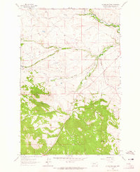 Johnson Mountain 1962 topographic map thumbnail