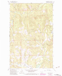 Johnson Peak 1962 topographic map thumbnail