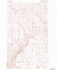 Johnson Reservoir NW 1983 topographic map thumbnail
