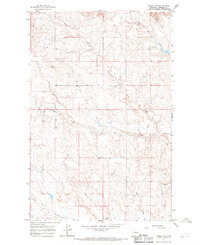 Jordan NW 1964 topographic map thumbnail