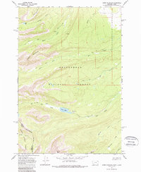 Jumbo Mountain 1966 topographic map thumbnail
