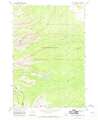 Jumbo Mountain 1966 topographic map thumbnail