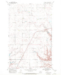 Kenilworth SW 1969 topographic map thumbnail