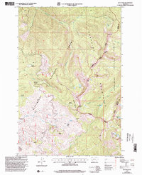 Kent Peak 1998 topographic map thumbnail