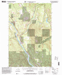 Kilbrennan Lake 1997 topographic map thumbnail