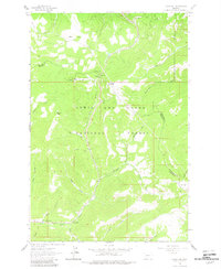 Kings Hill 1961 topographic map thumbnail