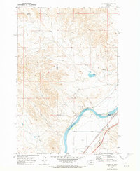 Kinsey NE 1969 topographic map preview
