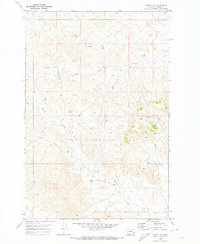 Kinsey NW 1969 topographic map thumbnail