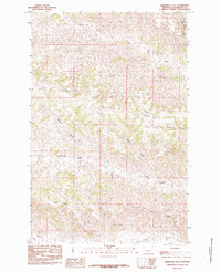 Kirkendal Flat 1985 topographic map thumbnail