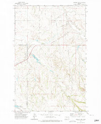 Kuester Lake 1972 topographic map thumbnail