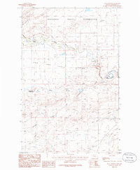 Kuka Crossing 1985 topographic map preview