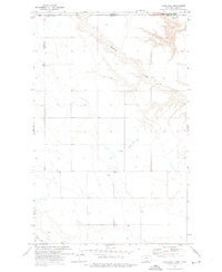 Laird Lake 1972 topographic map thumbnail