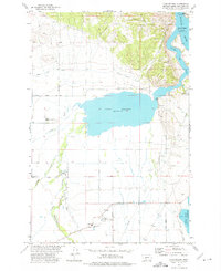 Lake Helena 1972 topographic map thumbnail