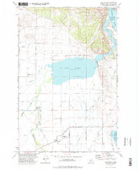 Lake Helena 1972 topographic map thumbnail