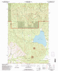 Lake Mary Ronan 1994 topographic map thumbnail