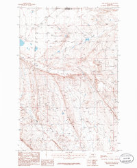 Lake Mason NE 1986 topographic map thumbnail