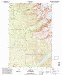 Lake Mc Donald East topographic map thumbnail