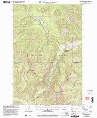 Lake Mountain 1999 topographic map thumbnail