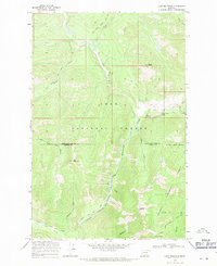 Lake Mountain 1968 topographic map thumbnail