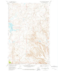 Lake Seventeen East 1971 topographic map thumbnail