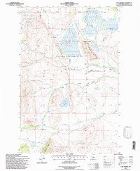 Lake Theboe 1995 topographic map preview