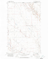 Lake Thibadeau NE 1972 topographic map thumbnail