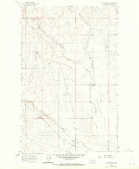 Lakey Ranch 1962 topographic map thumbnail