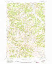 Lame Deer 1958 topographic map thumbnail