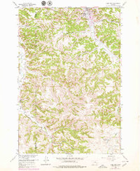 Lame Deer 1958 topographic map thumbnail