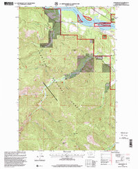 Larchwood 1997 topographic map thumbnail