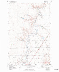 Laredo 1970 topographic map thumbnail
