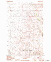 Laredo NE 1984 topographic map thumbnail