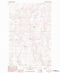 Laundry Hill 1984 topographic map thumbnail